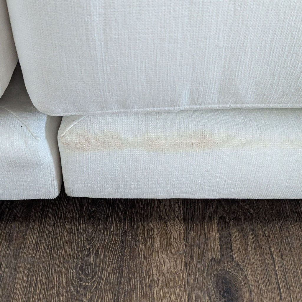 Maiden Home 3-Seat Sofa in White Upholstery