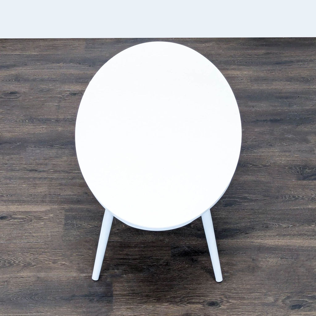 Article Modern White Oval Coffee Table
