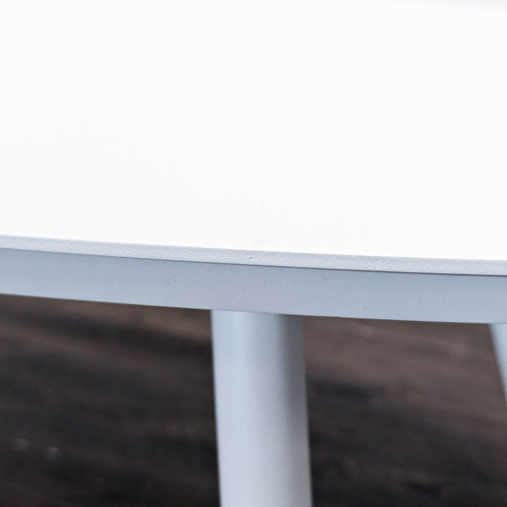 Article Modern White Oval Coffee Table
