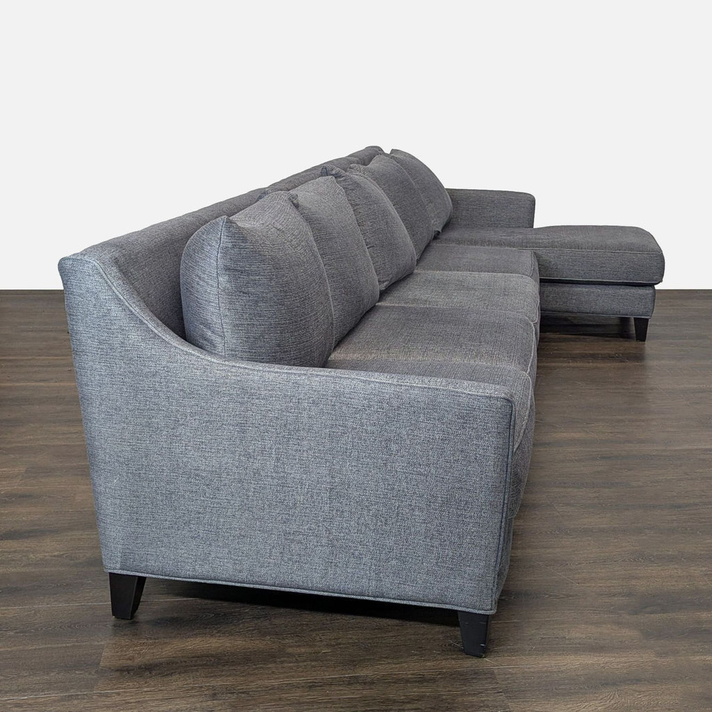 Modern Gray 5-Seat Sectional Sofa with Chaise Lounge - Accepted Offer (0.00% discount)