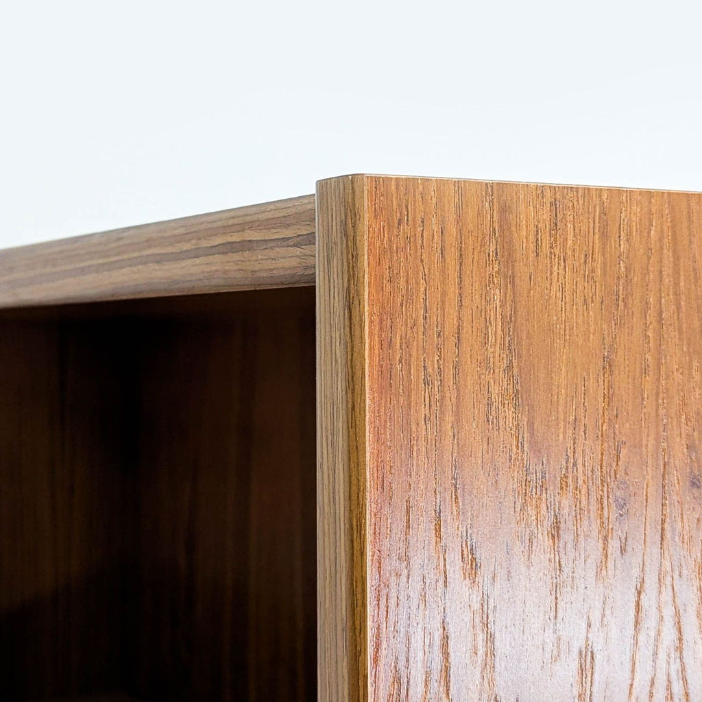 Scandinavian Designs Tall Six-Shelf Wooden Bookshelf