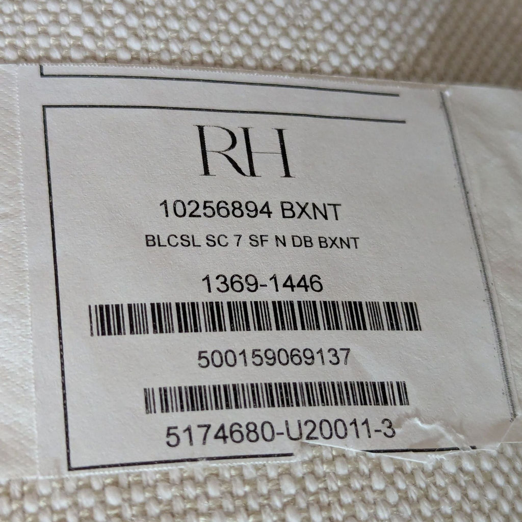 Restoration Hardware Belgian White Slipcovered Fabric Loveseat with Cushions - Accepted Offer (19.23% discount)