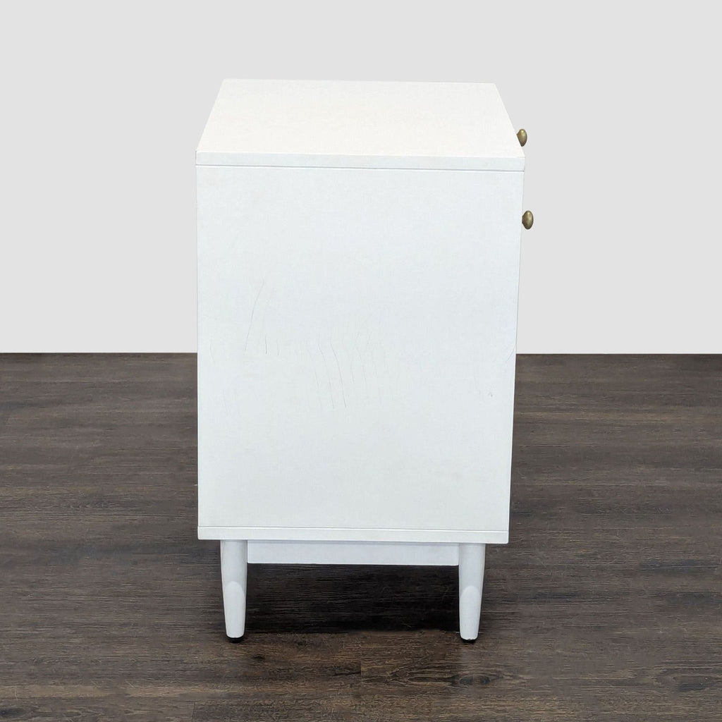 West Elm Two Drawer Nightstand