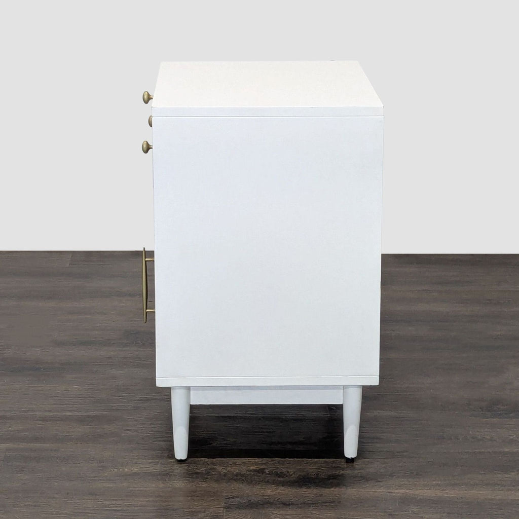 West Elm Two Drawer Nightstand