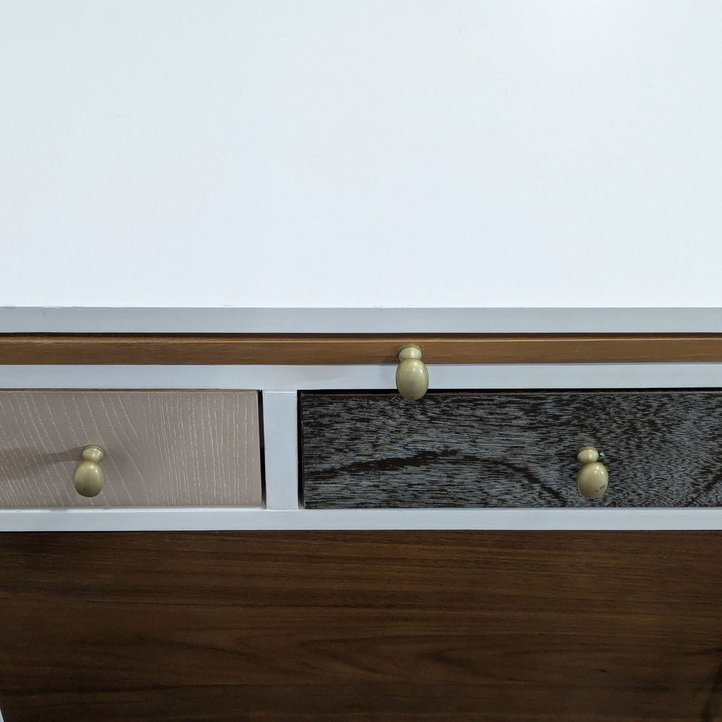West Elm Two Drawer Nightstand