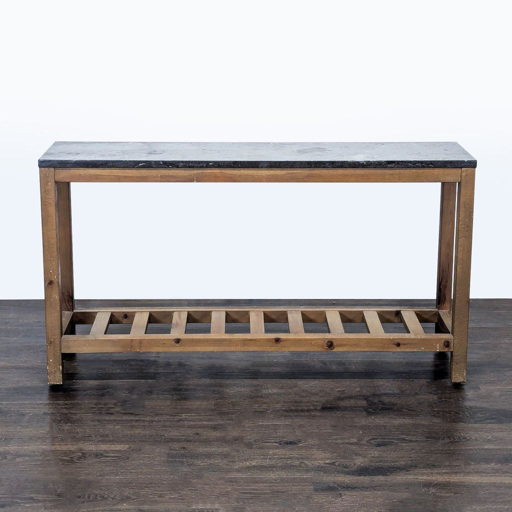 Pottery Barn Bluestone Console Table