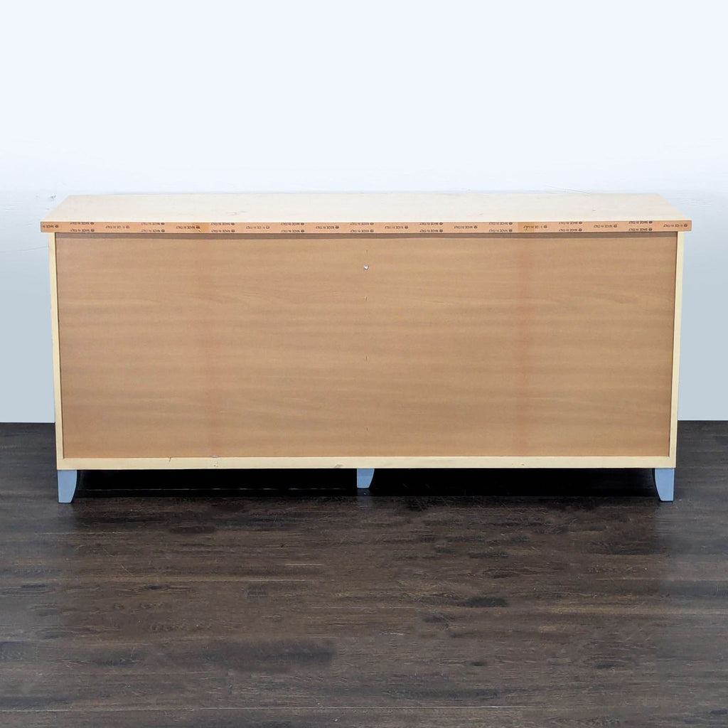 Alf Italia Contemporary 6-Drawer Geometric Wood Dresser
