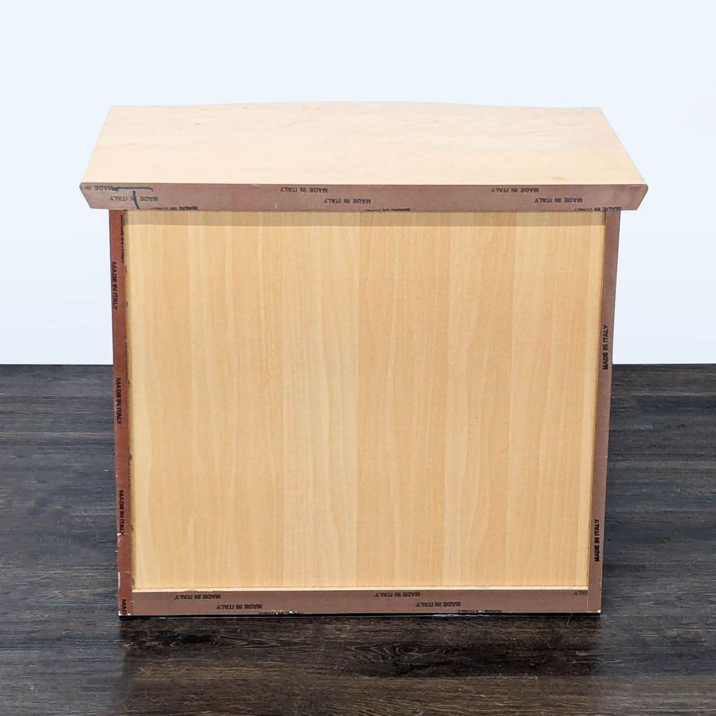 Alf Italia Two Drawer Two Tone Nightstand