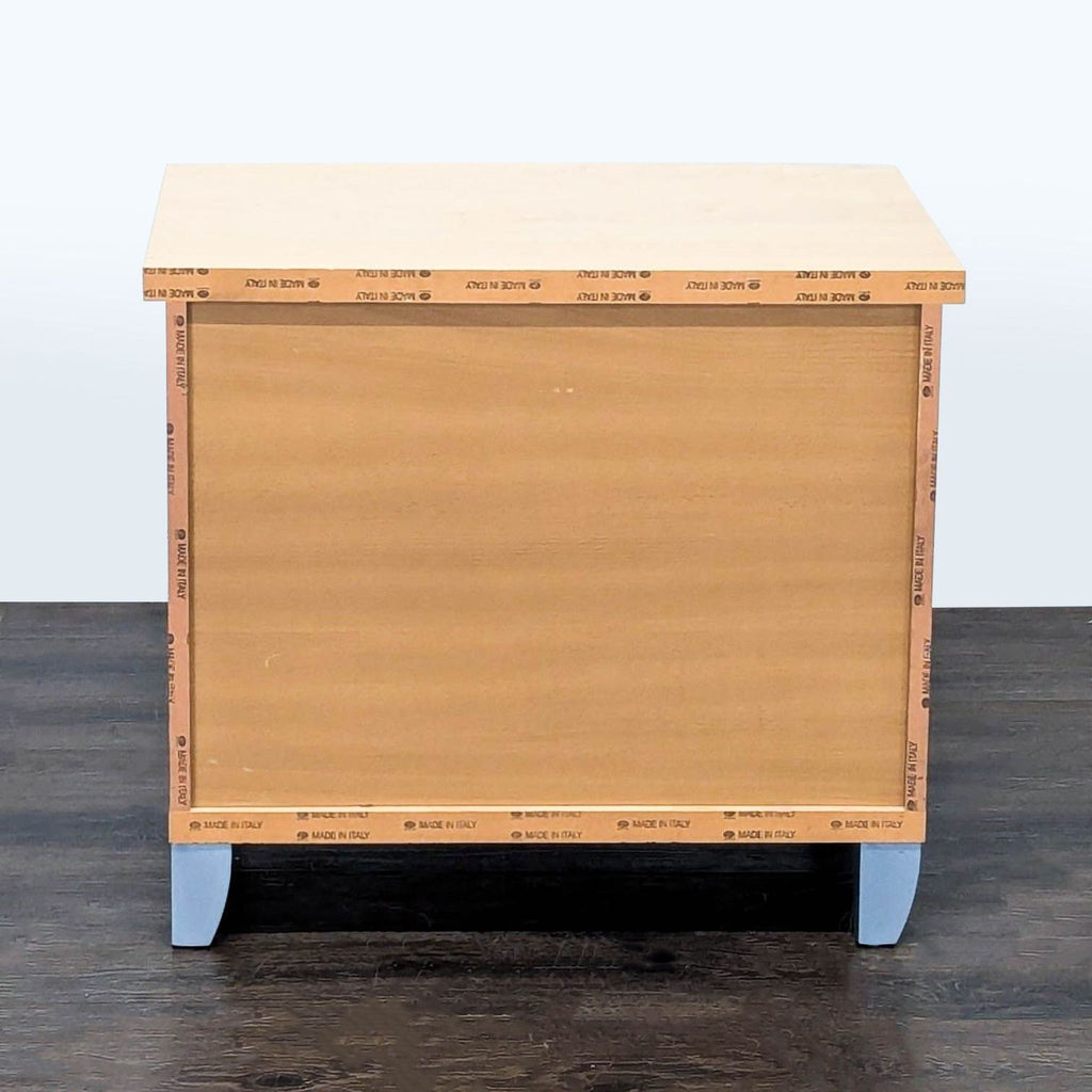Alf Italia Two Tone Two Drawer Nightstand