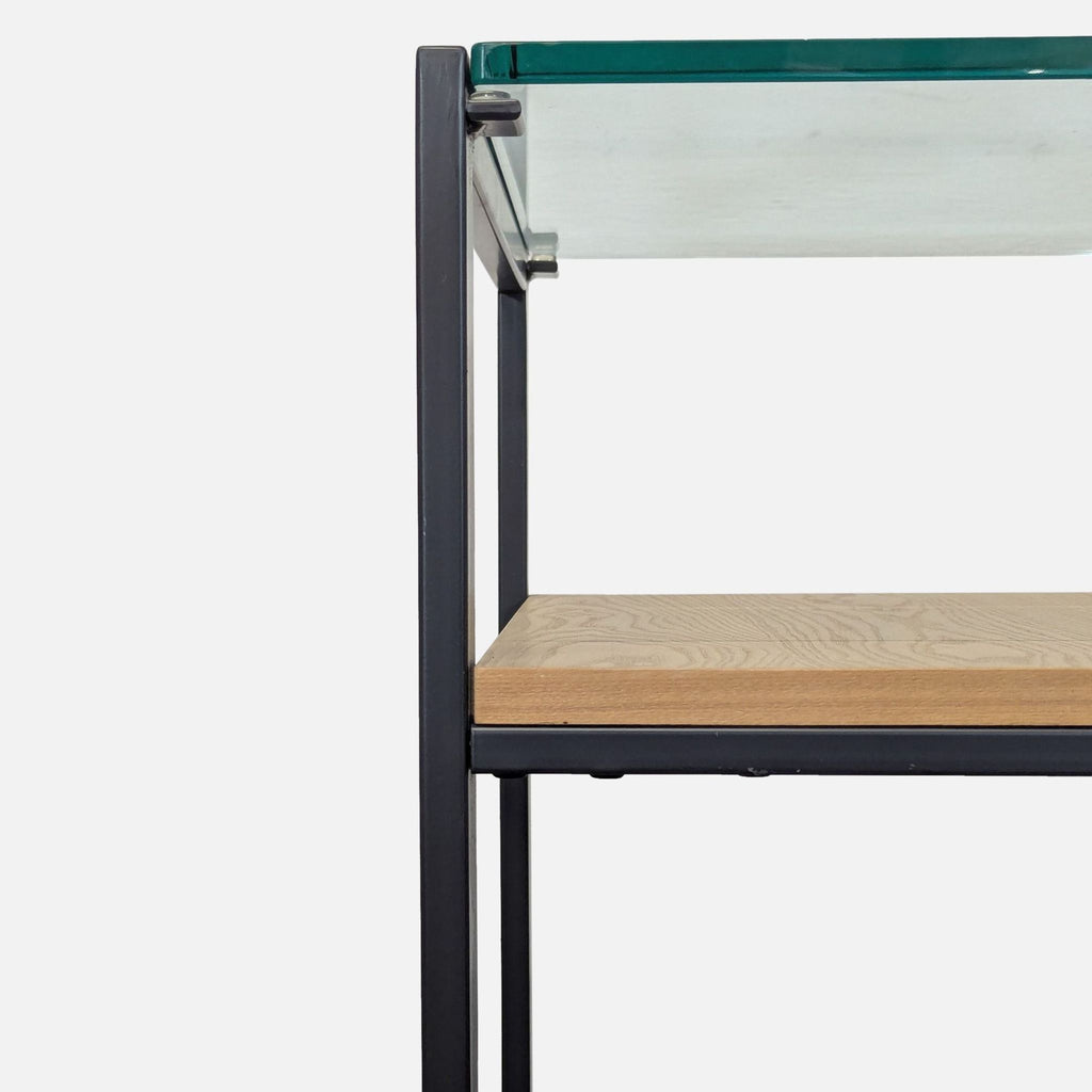 Two Tier Metal End Table