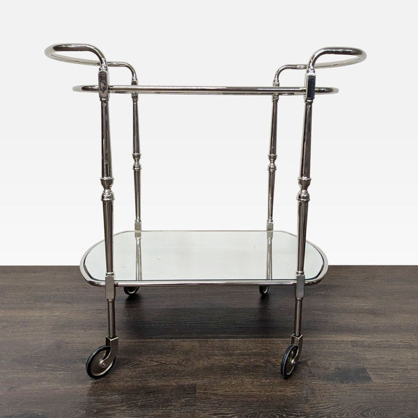 Metal and Glass Bar Cart on Castors - Accepted Offer (13.04% discount)