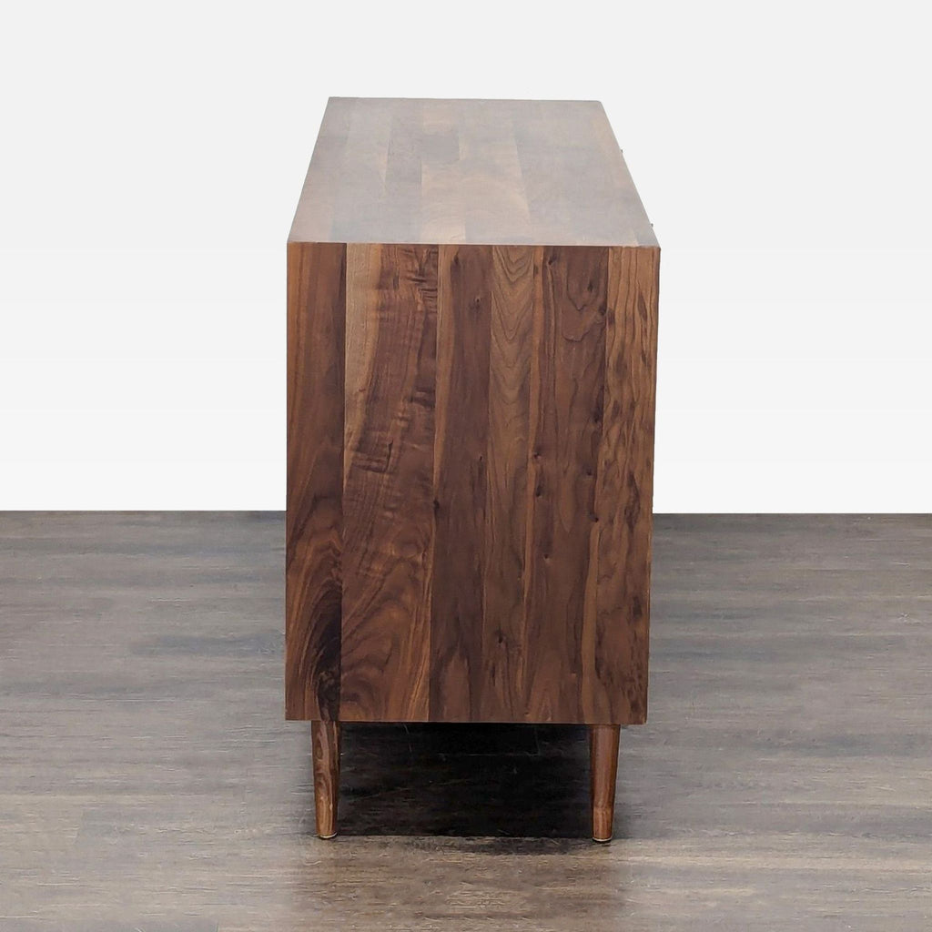 Copeland Furniture Mid-Century Modern Style Walnut 6-Drawer Dresser