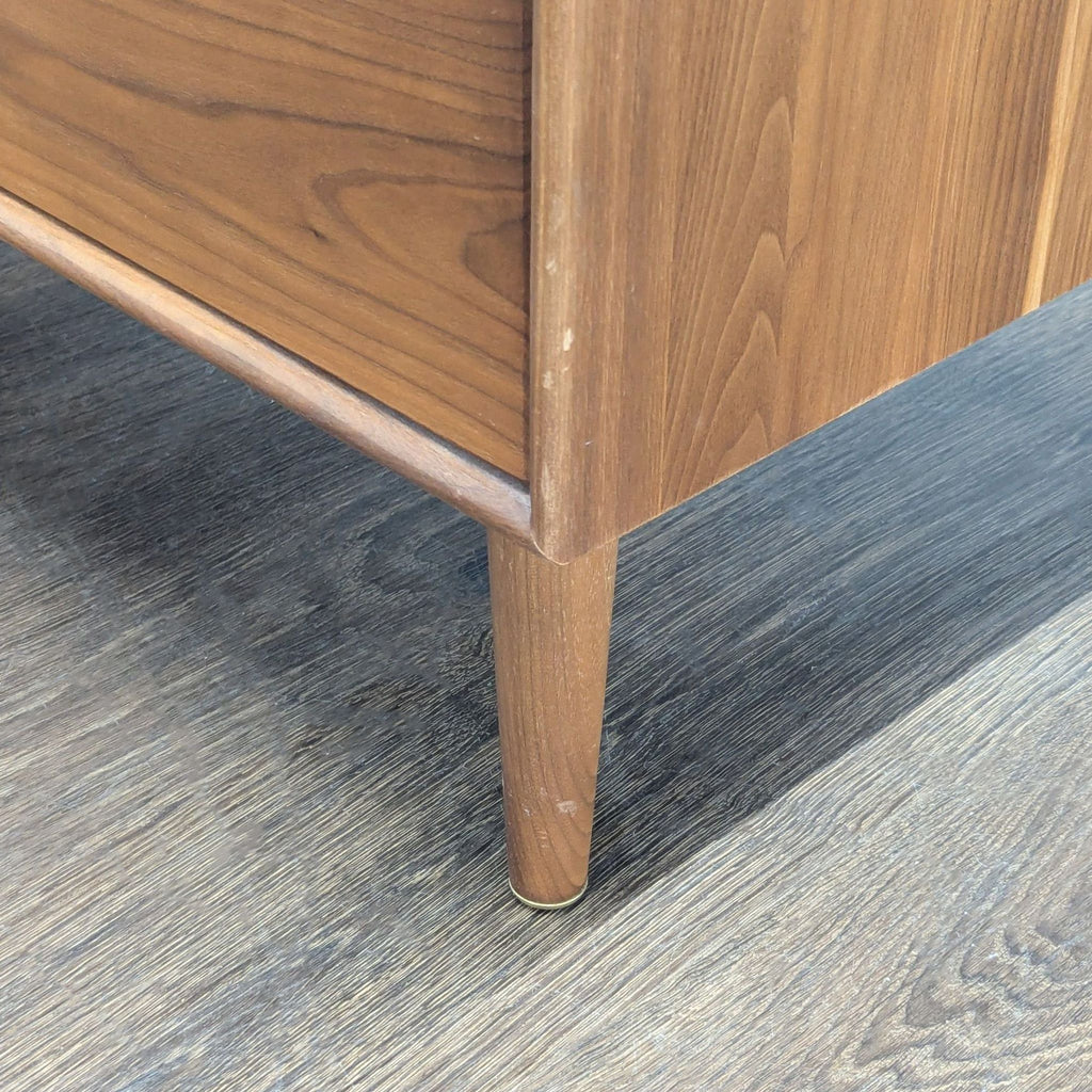 Copeland Furniture Mid-Century Modern Style Walnut 6-Drawer Dresser