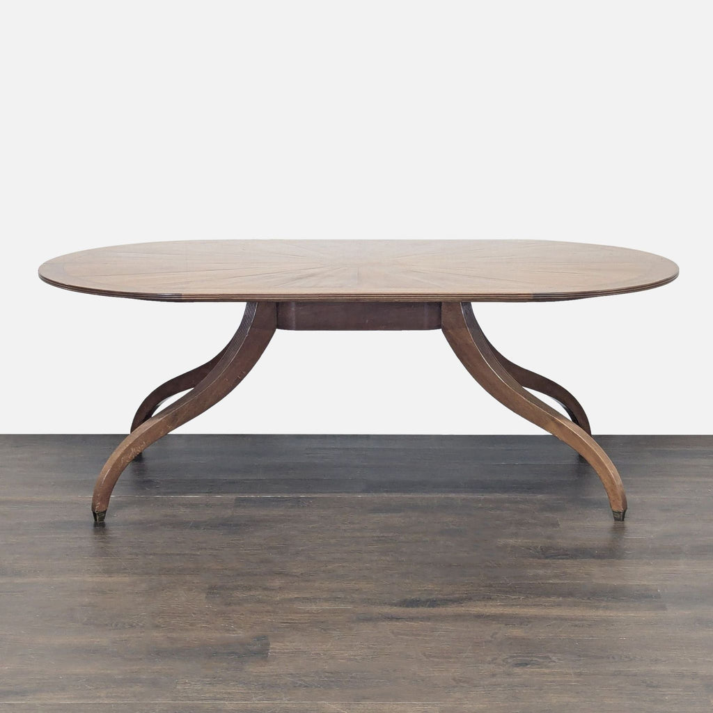 Rose Tarlow Oval Regency Dining Table