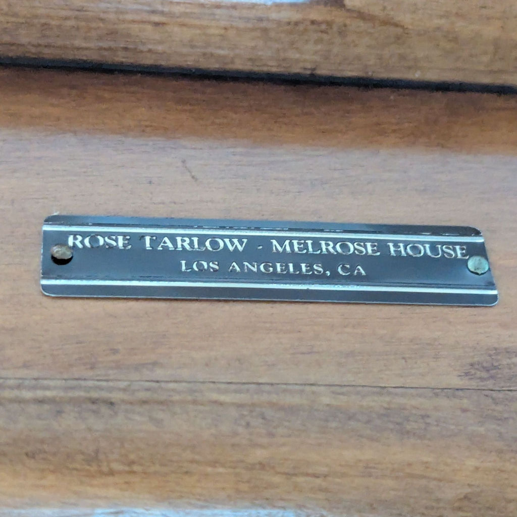 Rose Tarlow Oval Regency Dining Table