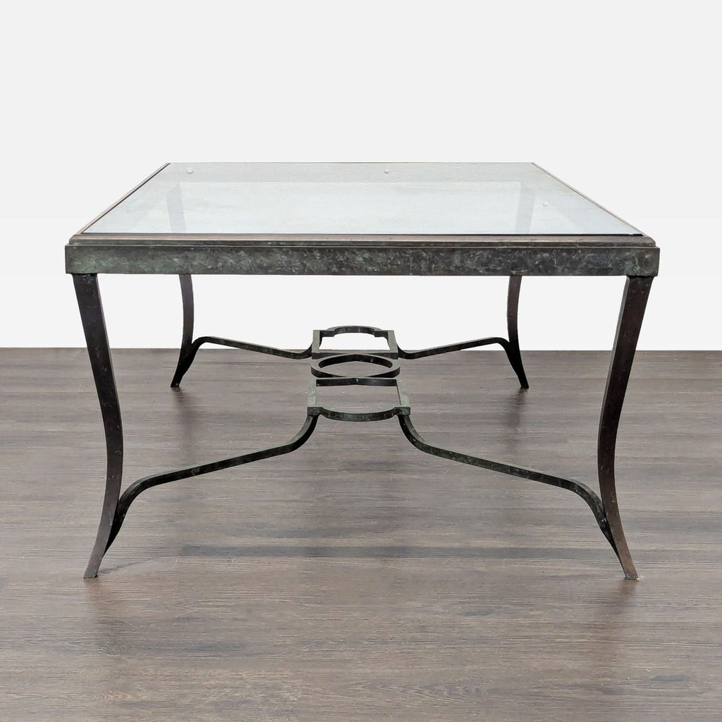 Carole Gratale Inc. Wrought Iron Coffee Table