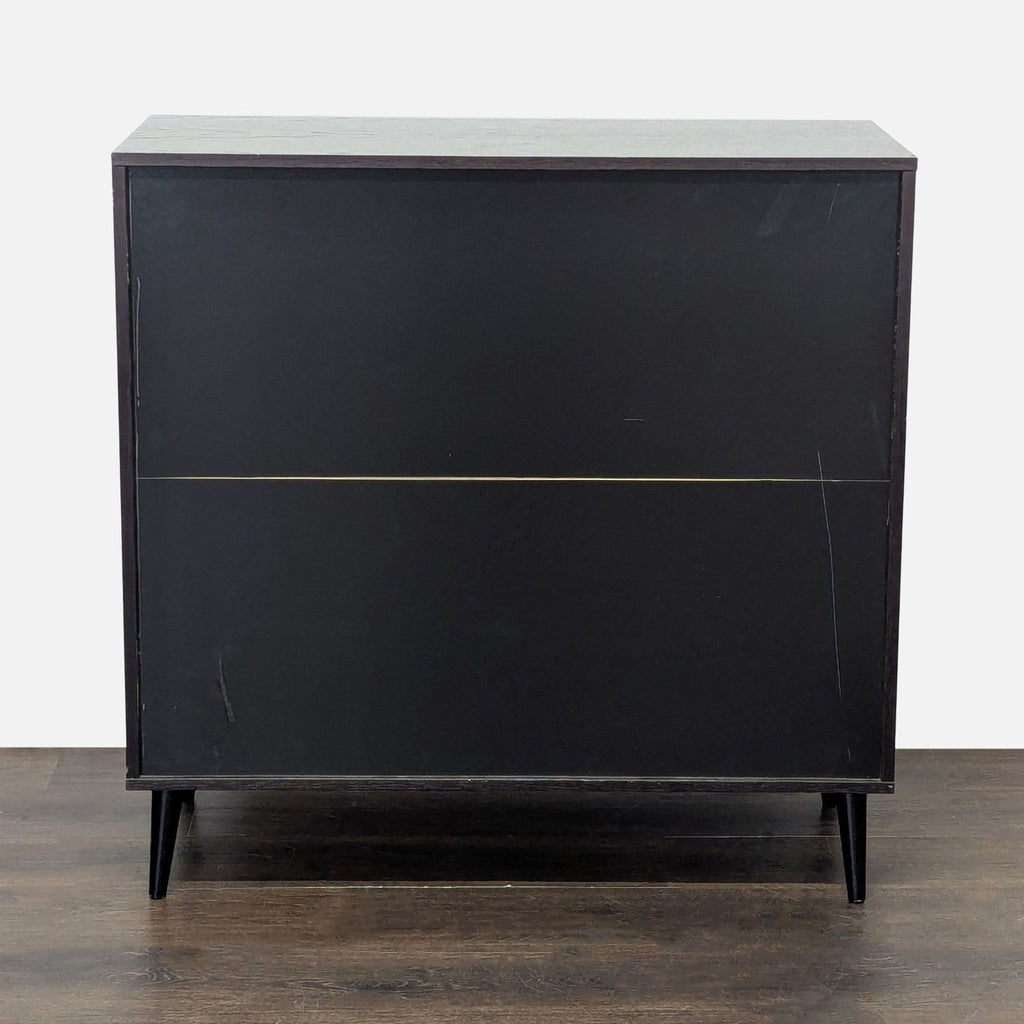 West Elm Adams Modern 3-Drawer Dresser in Espresso Wood Finish