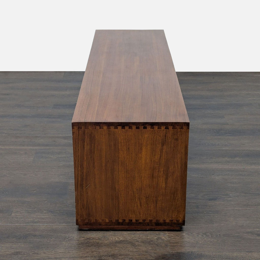 Crate & Barrel Two Drawer Storage Bench