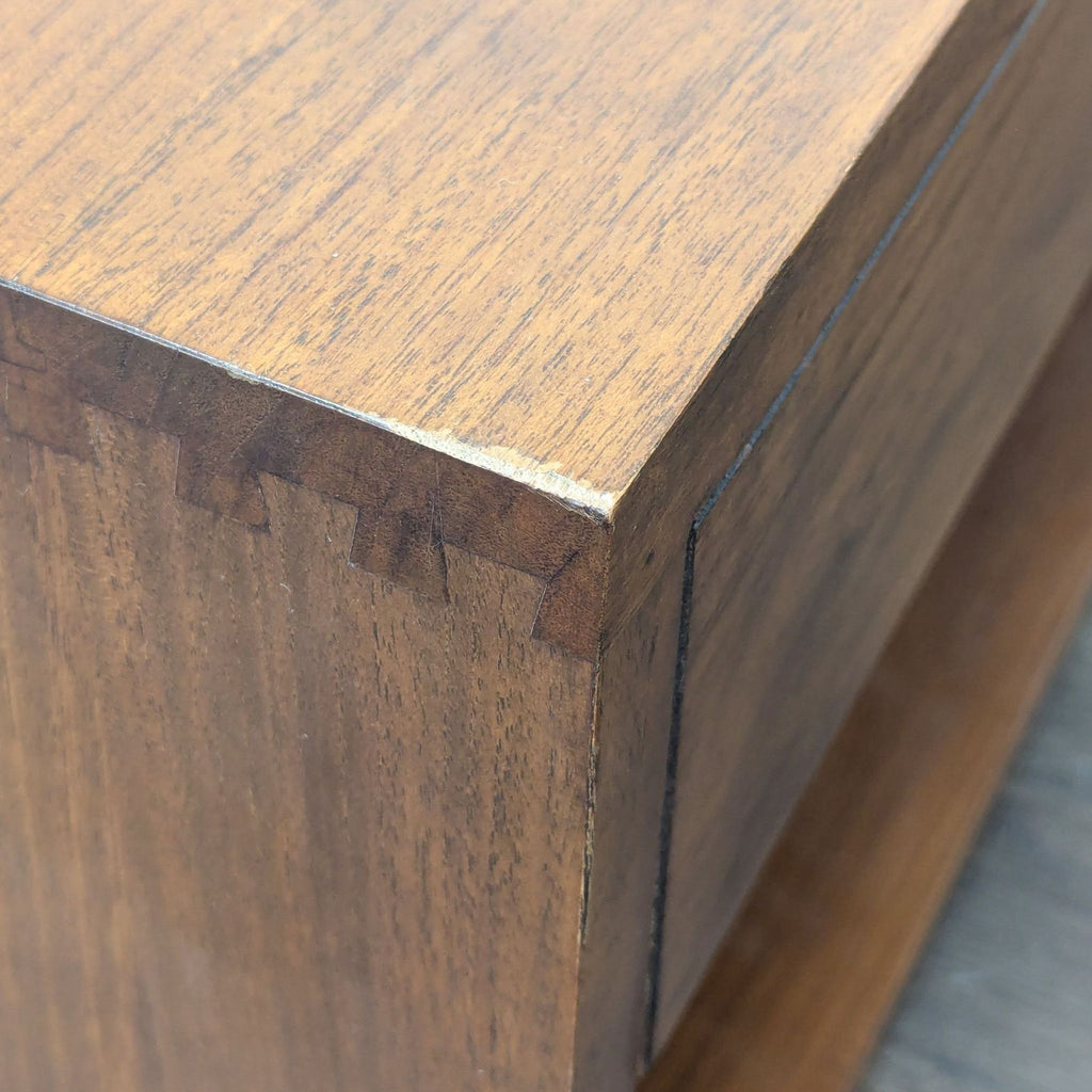 Crate & Barrel Two Drawer Storage Bench