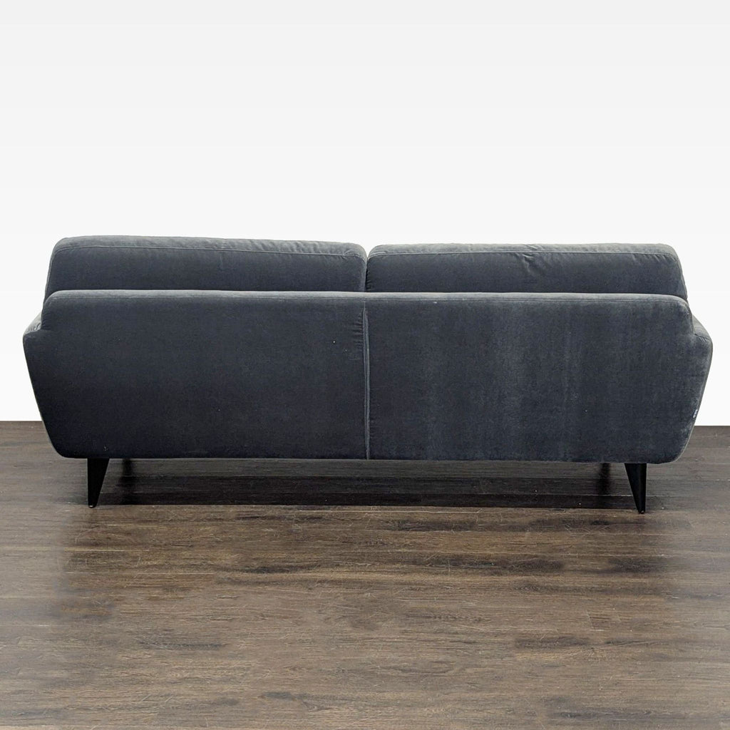 Sits For Crate And Barrel 3-Seat Dark Gray Sofa