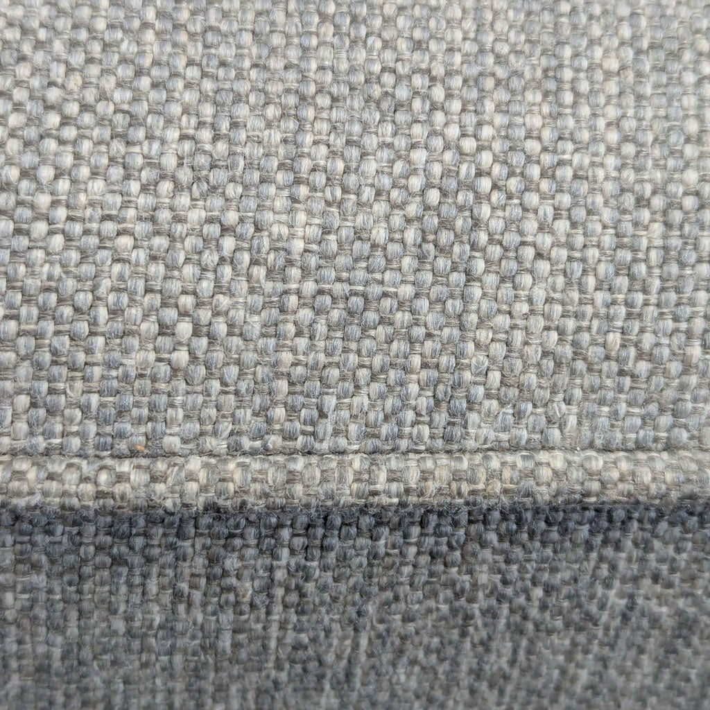 Ethan Allen Arcata 3-Seat Gray Sofa with Cushions