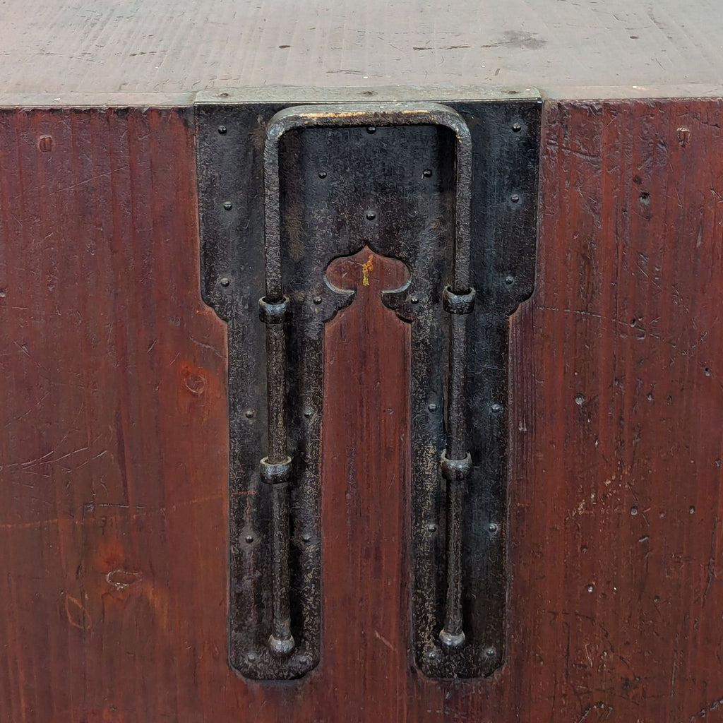 Japanese Nihonmatsu/Tansu Chest – Wooden Dresser with Iron Hardware