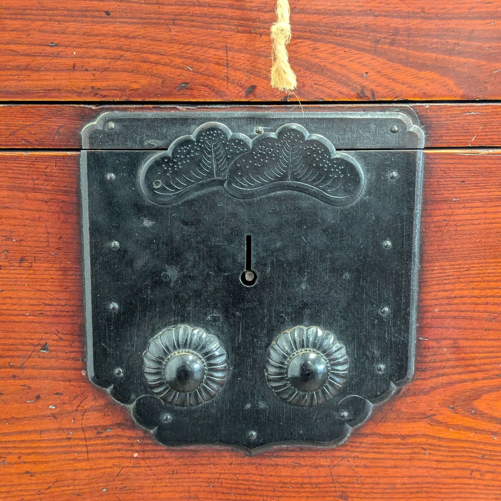Japanese Nihonmatsu/Tansu Chest – Wooden Dresser with Iron Hardware