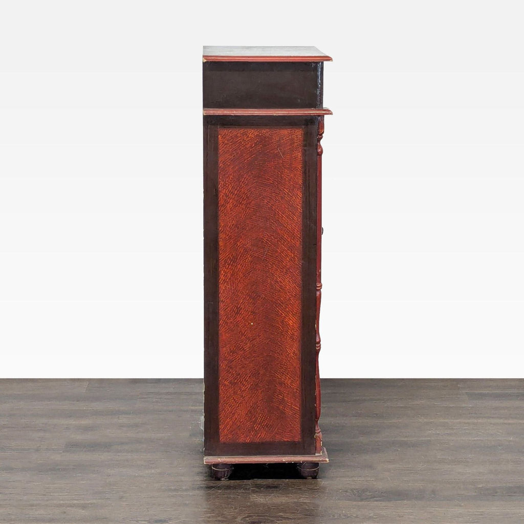 Faux Book Front Cabinet