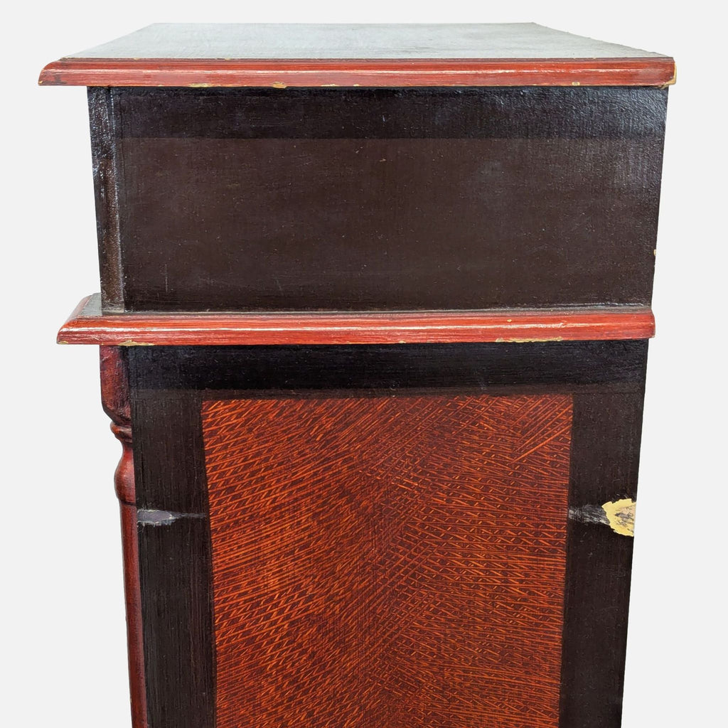 Faux Book Front Cabinet