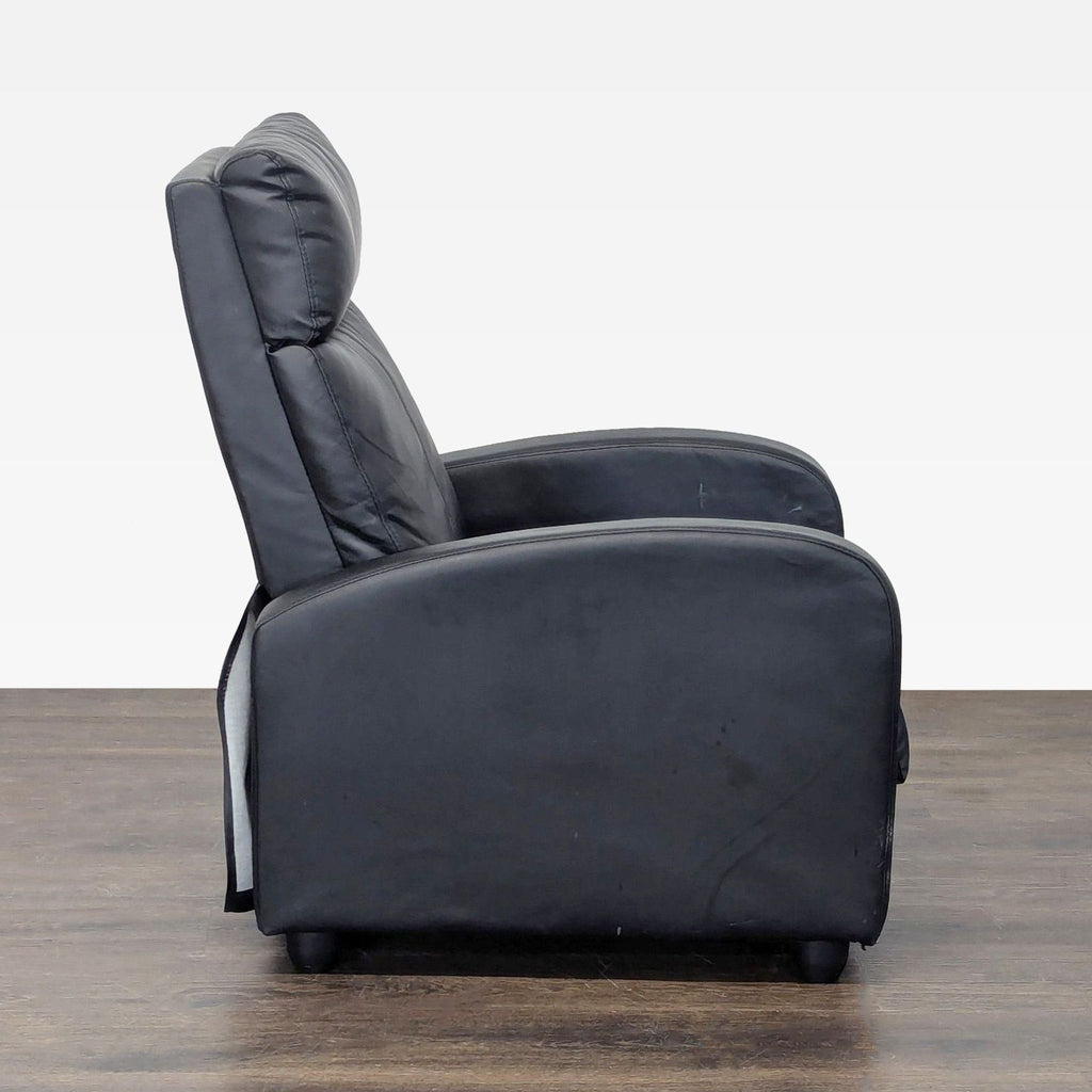 Certainly! However, I noticed that you haven't provided the actual image or its full description. If you upload the images or supply the full description, I can create three distinct, summarized alt text descriptions for you, each under 100 characters and suitable for the item in the Lounge category from Max Furniture.