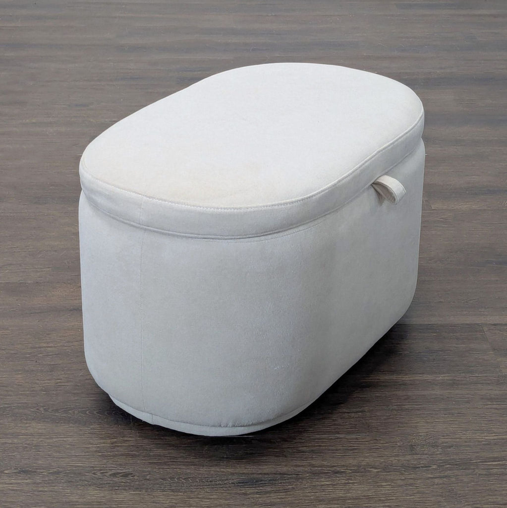 Nurture & Upholstered Oval Storage Ottoman - Accepted Offer (11.76% discount)