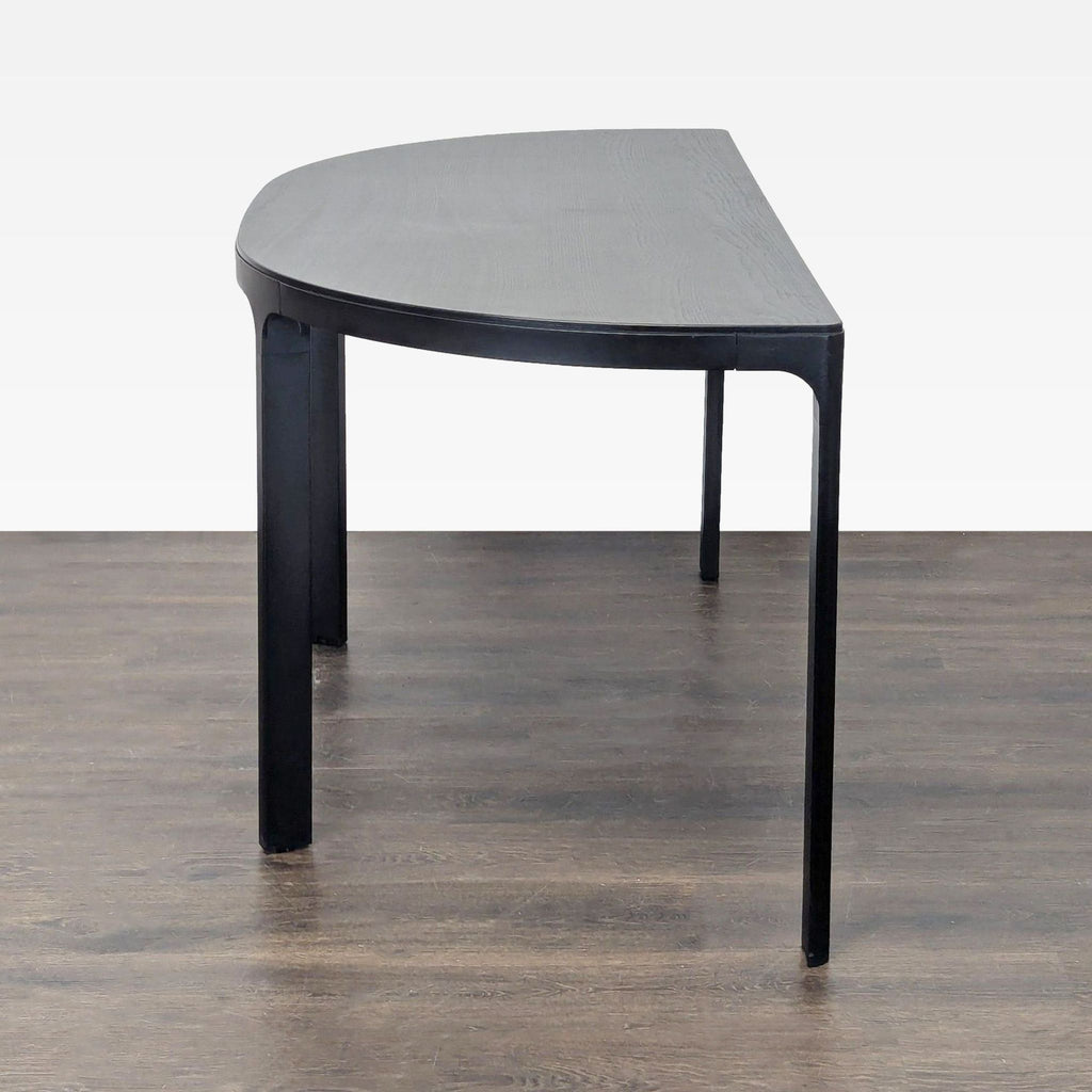 Ikea Bekant Black Half Moon Console Table – Sleek Modern Design - Accepted Offer (12.28% discount)