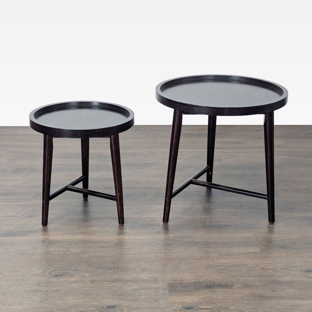 Madison Park Round Wood Nesting Tables