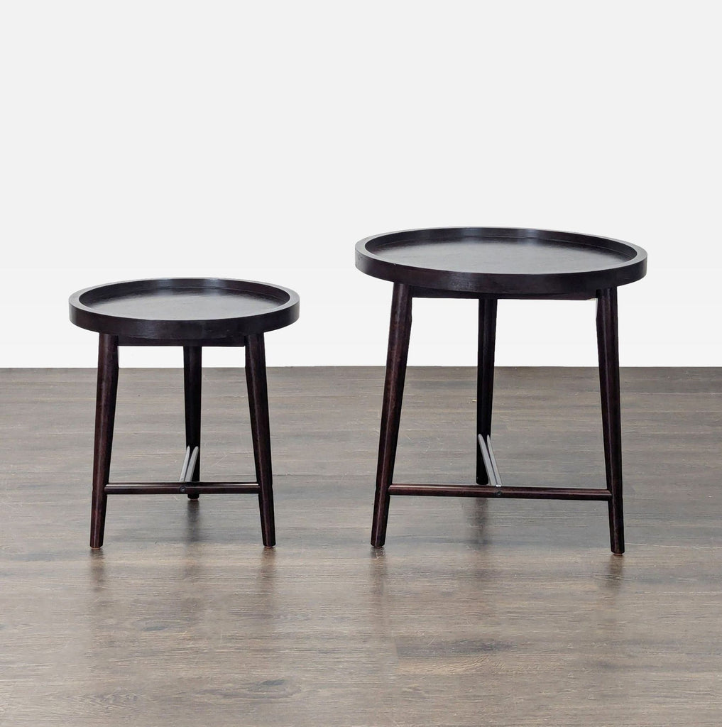 Madison Park Round Wood Nesting Tables