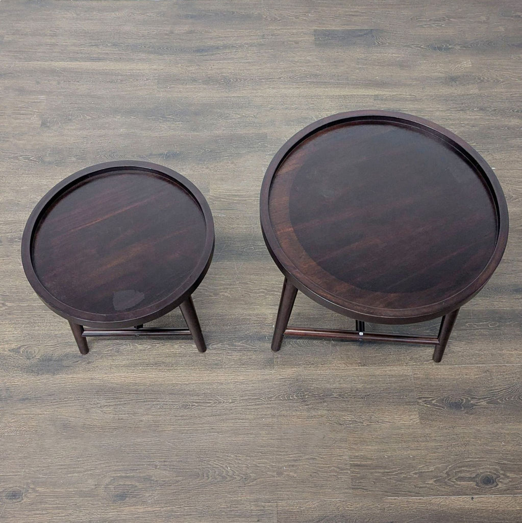 Madison Park Round Wood Nesting Tables