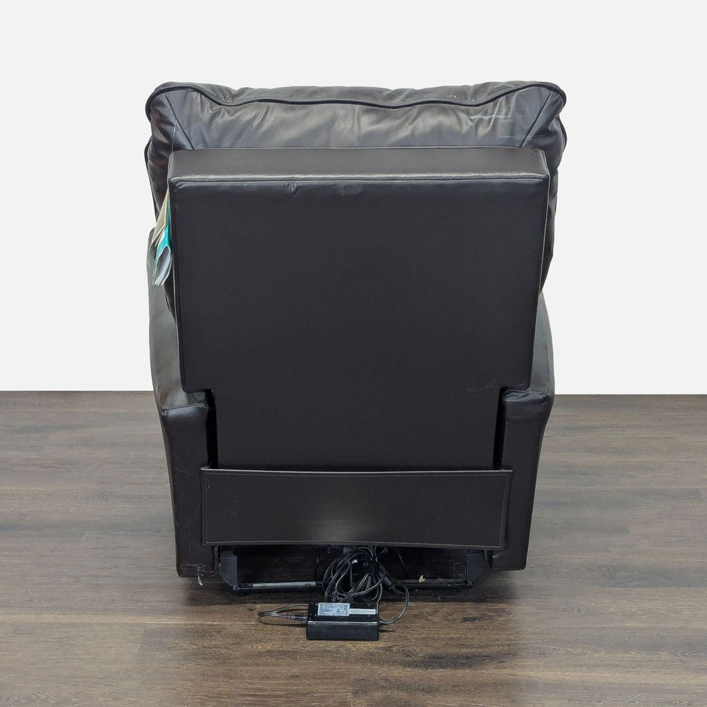 La-Z-Boy Electric Recliner Chair Leather Lounge Seat with Power Headrest and Lumbar