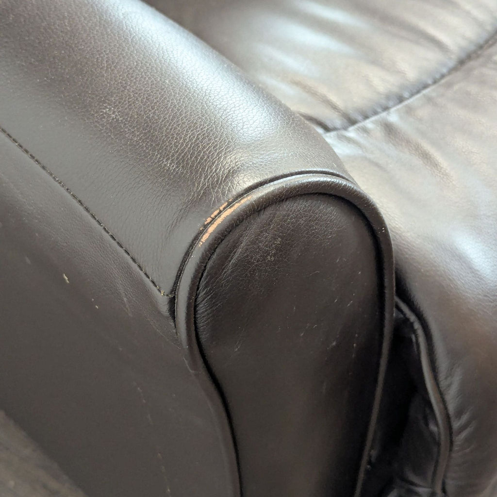 La-Z-Boy Electric Recliner Chair Leather Lounge Seat with Power Headrest and Lumbar