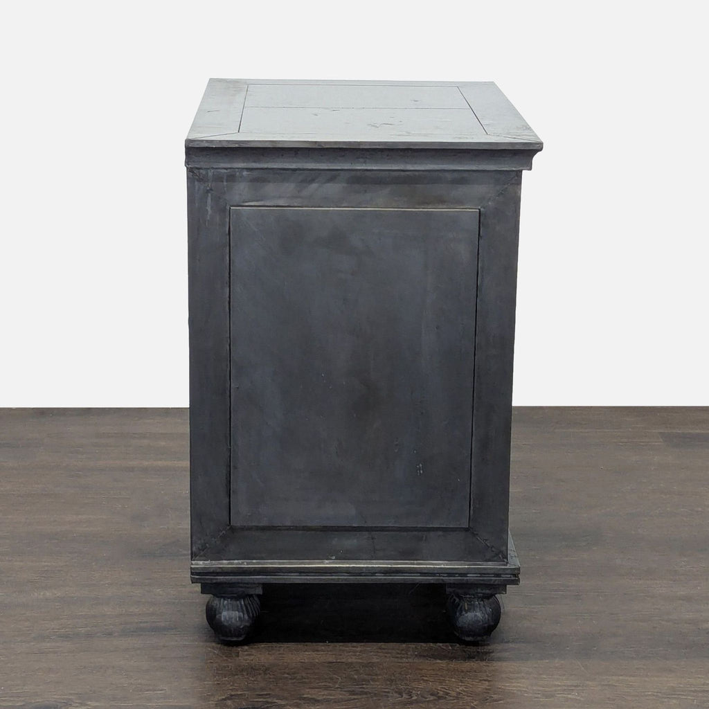Restoration Hardware One Drawer Nightstand with Shelf