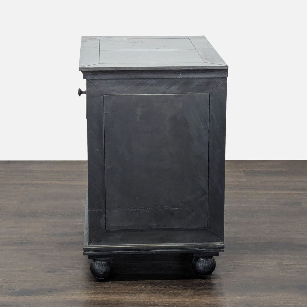 Restoration Hardware One Drawer Nightstand with Shelf