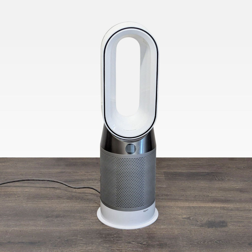 Dyson bladeless air purifier and fan with a sleek compact design for clean, cool air in any room.