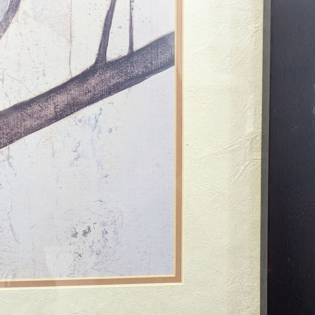Mary Calkins Framed “Lyrical Branches II” Framed Art Print
