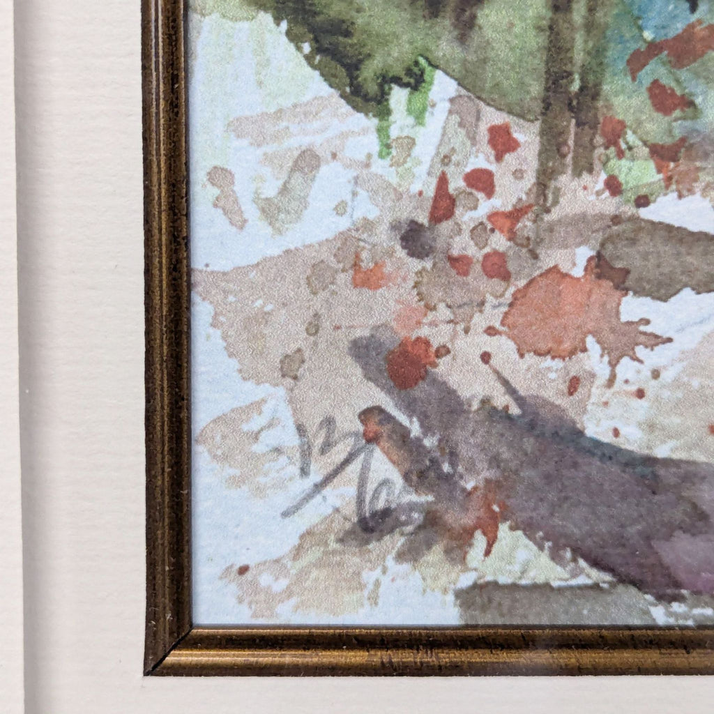 James Voxx Limited Edition European Village Print, Framed (13/600)