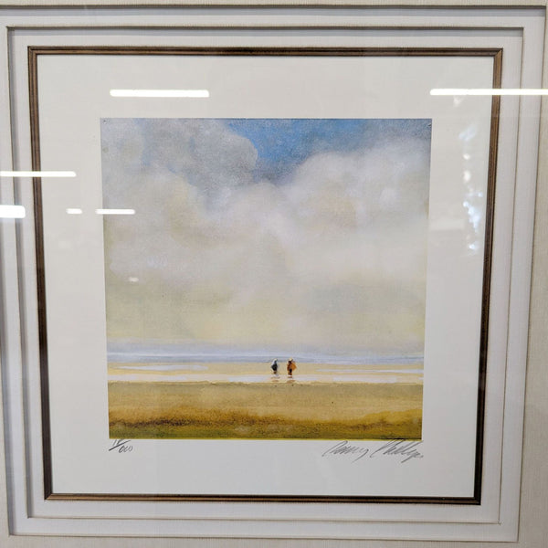 P. Phillips “Shore Path” Signed Limited Edition Giclée Framed Art Print by Lisa Violetto Designs - Accepted Offer (22.92% discount)