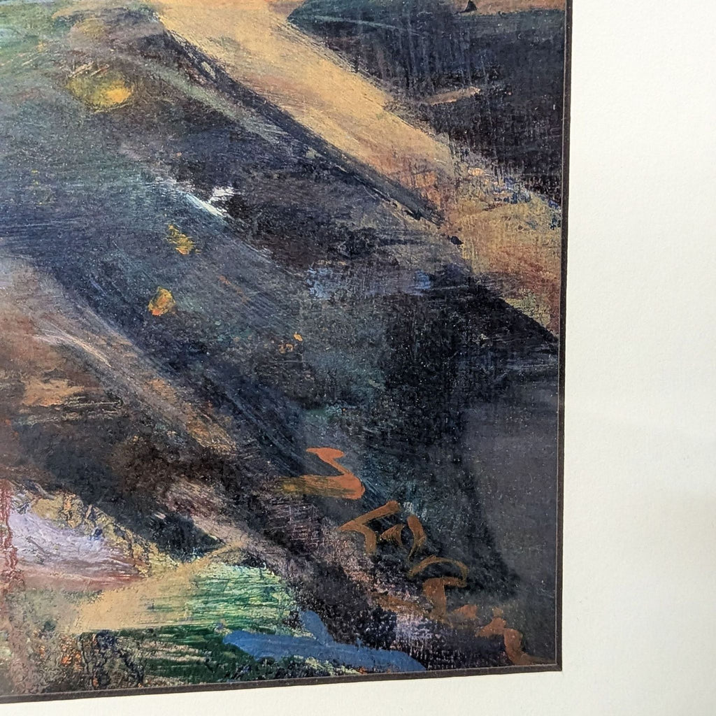 Steven Larson Framed “Pizza at 4am” – Modern Urban Night Scene