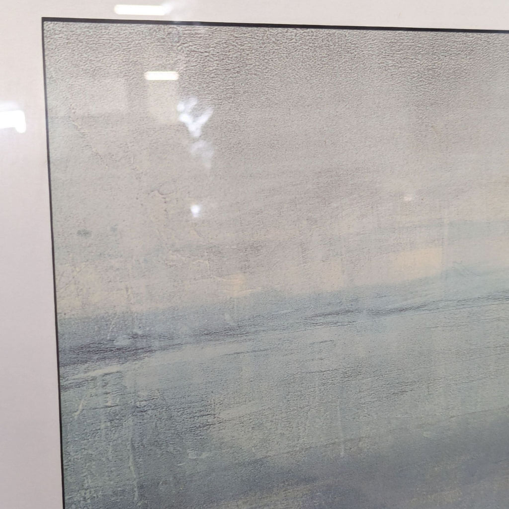 Framed Abstract Landscape Textured Art Print - Modern Wall Decor - Accepted Offer (53.19% discount)
