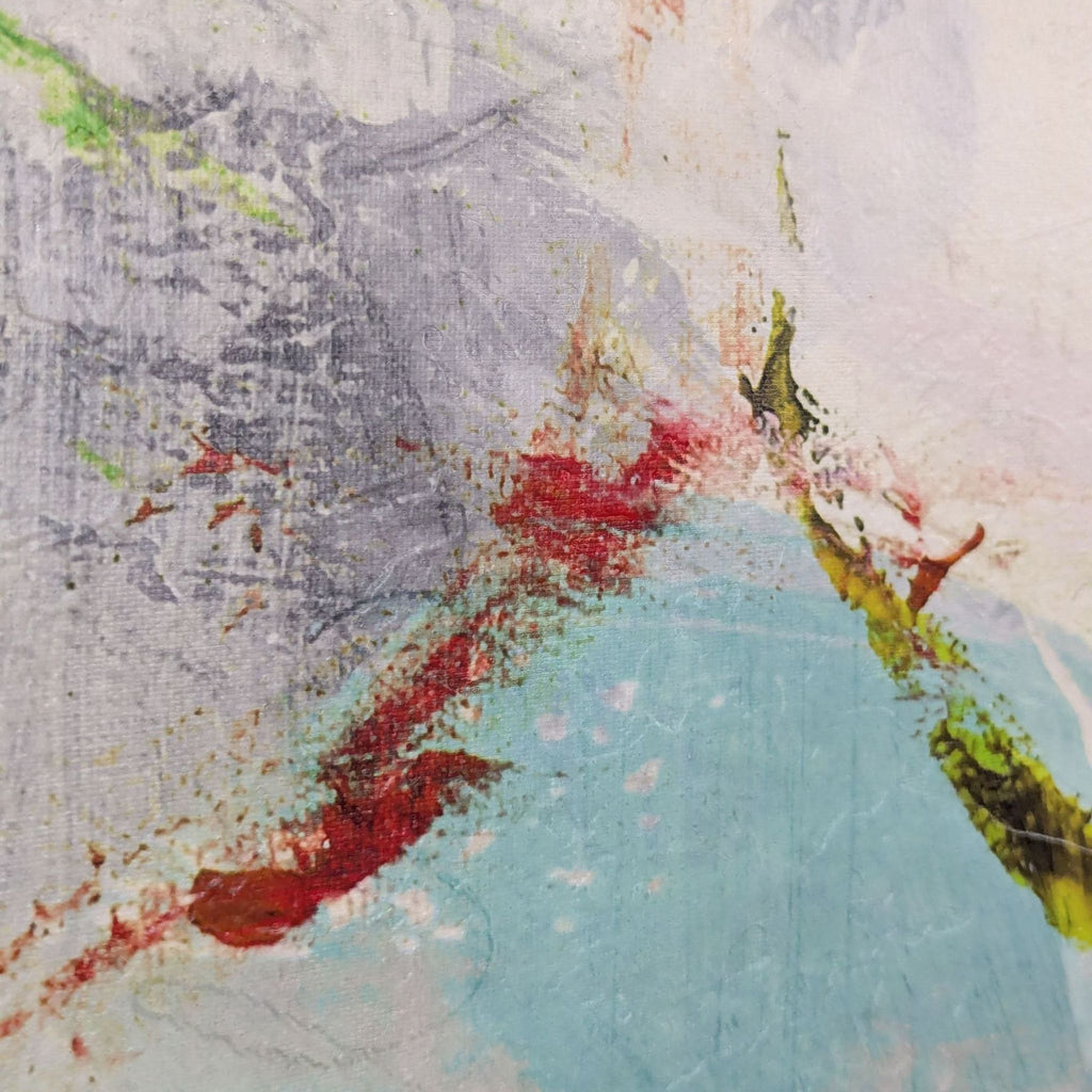 Emma Brooks “Enchanted III” Contemporary Abstract Giclée Print on Canvas