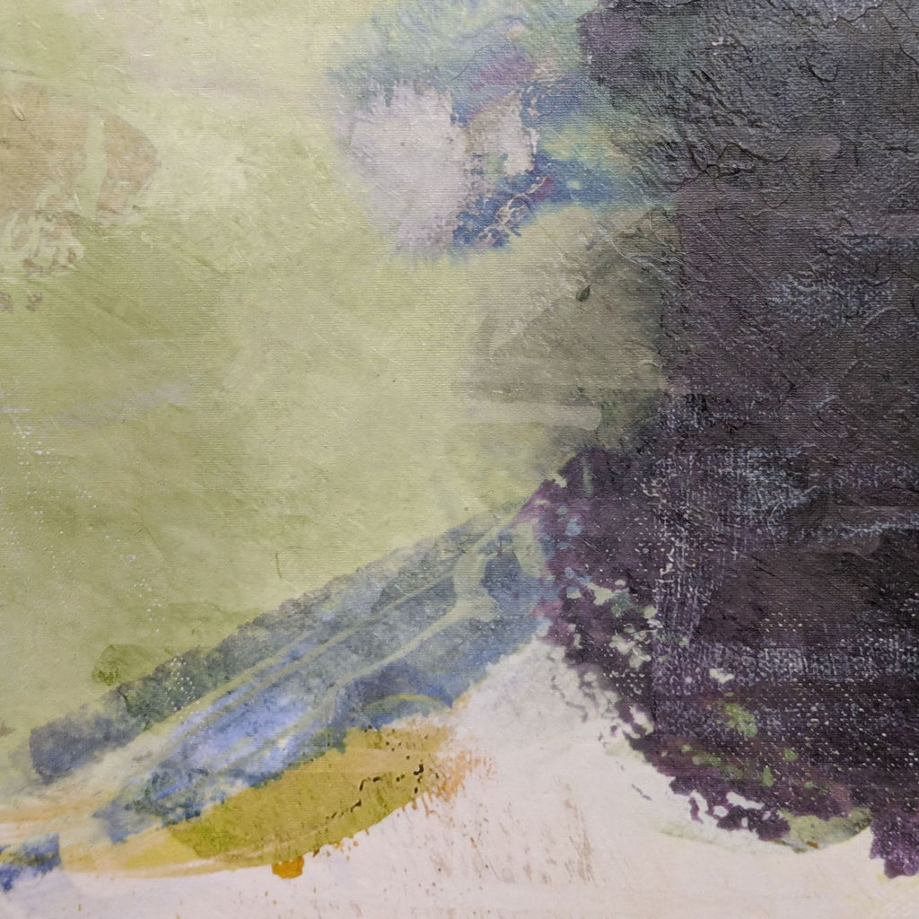 Emma Brooks “Enchanted III” Contemporary Abstract Giclée Print on Canvas