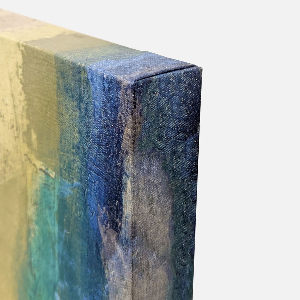 “World Map Mystery” Contemporary Abstract Giclée on Canvas - Accepted Offer (15.11% discount)