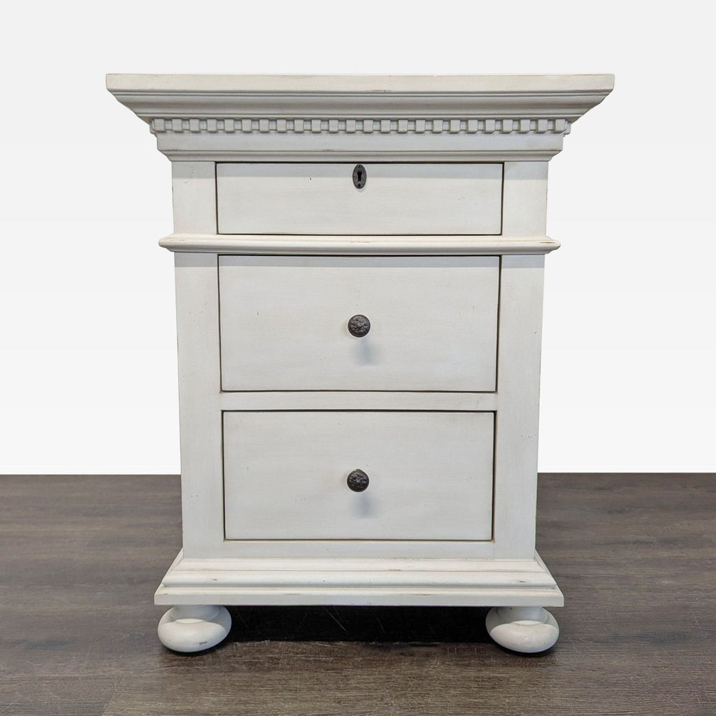 Pair of Restoration Hardware Closed Saint James Nightstands