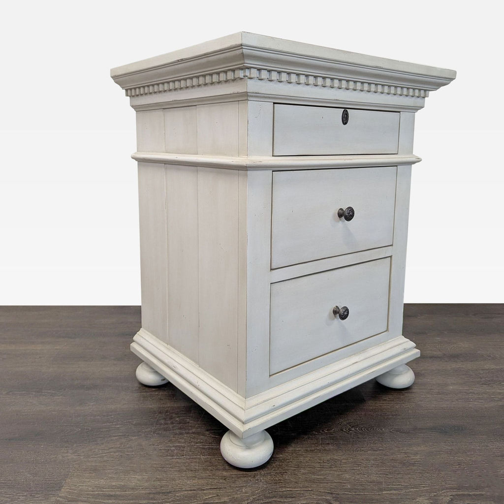 Pair of Restoration Hardware Closed Saint James Nightstands